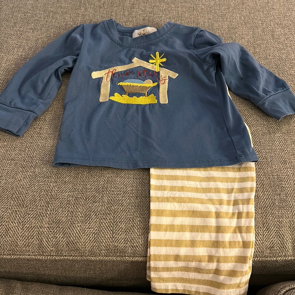 Nativity Pants Set (boys) - 2t